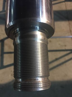 주문 정밀 제조 1.5 마이크로 硬度 25-30도 사이 크롬 피스톤 막대 정밀 제조 online manufacture