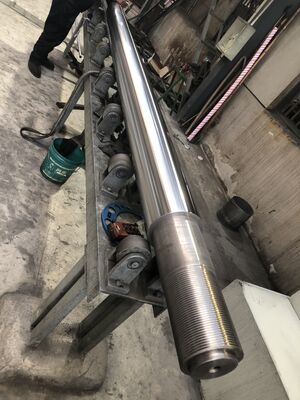 주문 프리미엄 맞춤형 피스톤 막대 (CK45 스틸) 0.02-0.03mm 크롬 레이어 온라인 제조